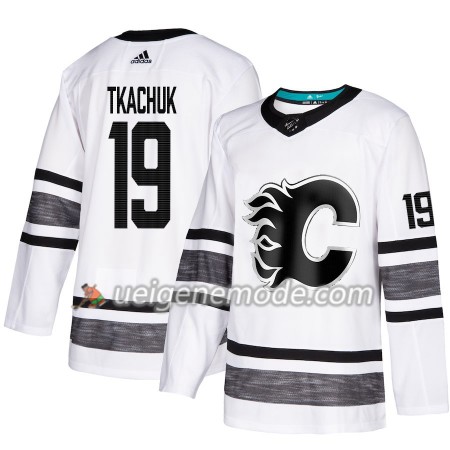 Herren Eishockey Calgary Flames Trikot Matthew Tkachuk 19 2019 All-Star Adidas Weiß Authentic